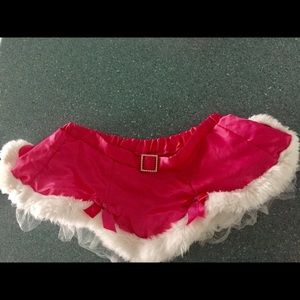 Victoria’s Secret Santa Baby skirt NWT